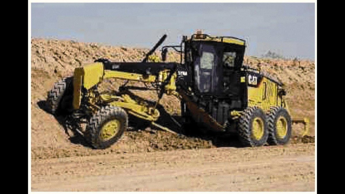 Грейдер Cat 120 m