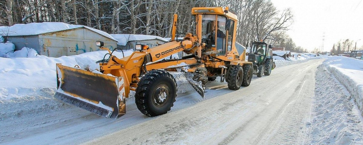 Грейдер снегоуборочный