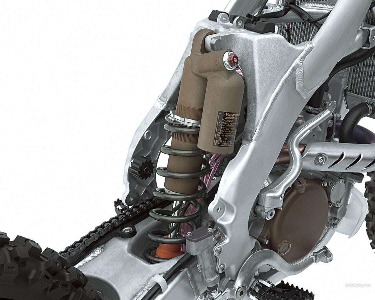 Прогрессия Kawasaki kx250f 2008