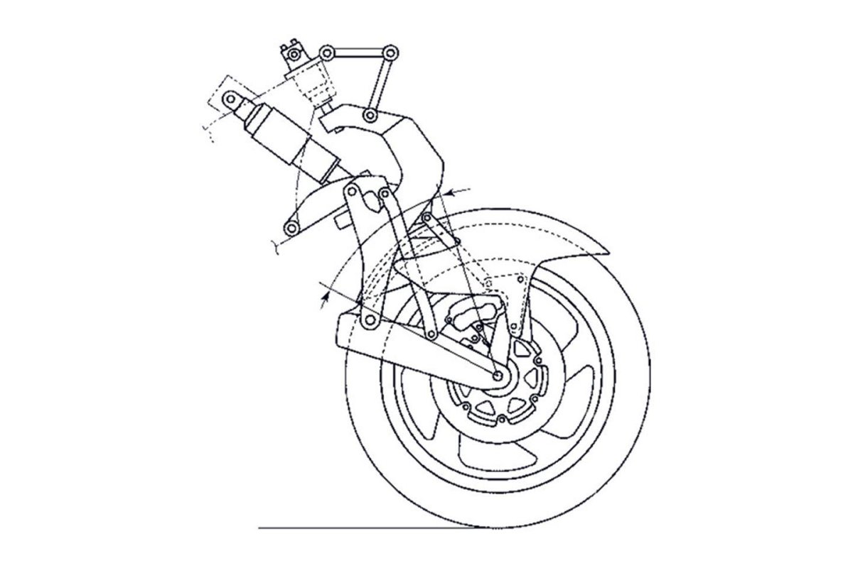 Ловитель переднего колеса мотоцикла чертеж