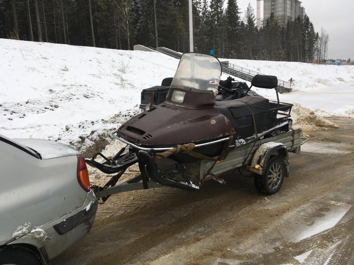Прицеп снегоход Ямаха Викинг 540