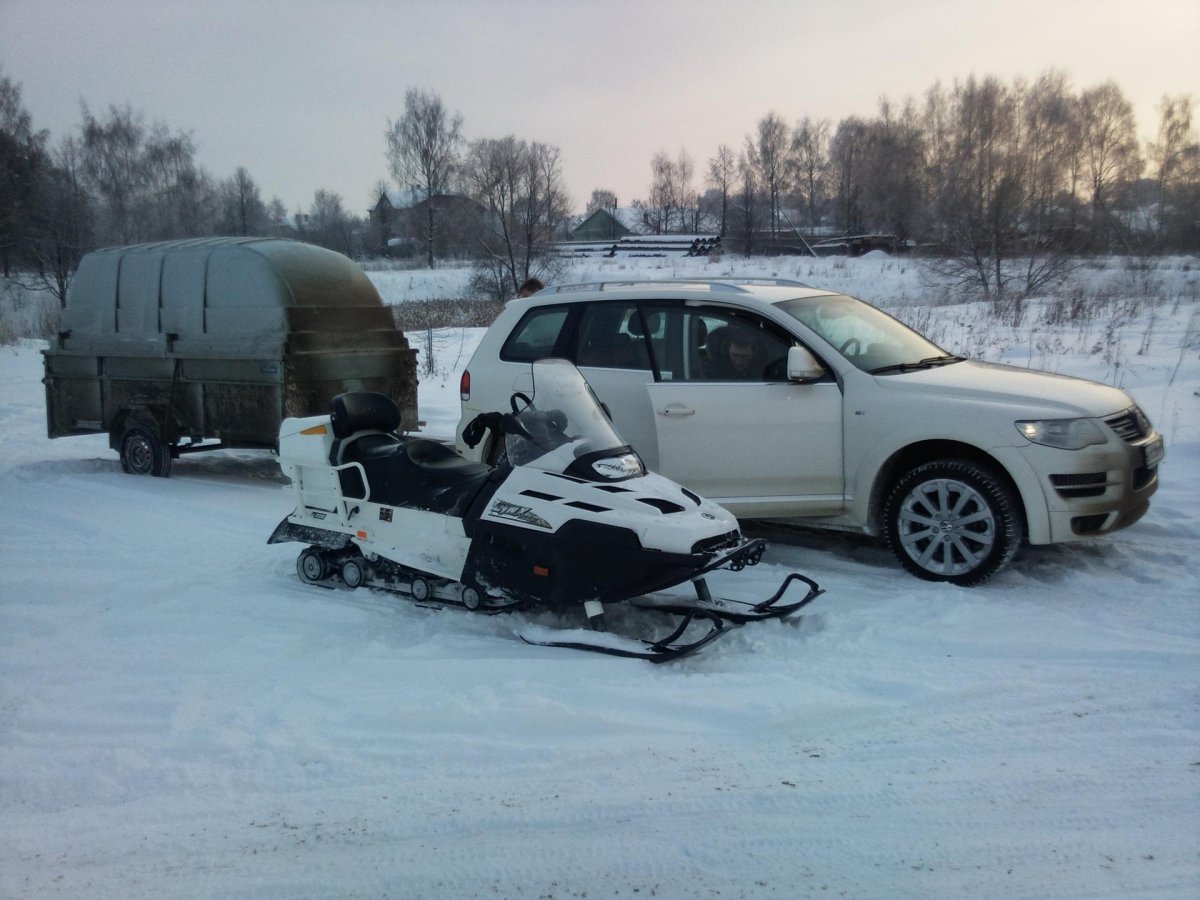 БМВ х5 с прицепом