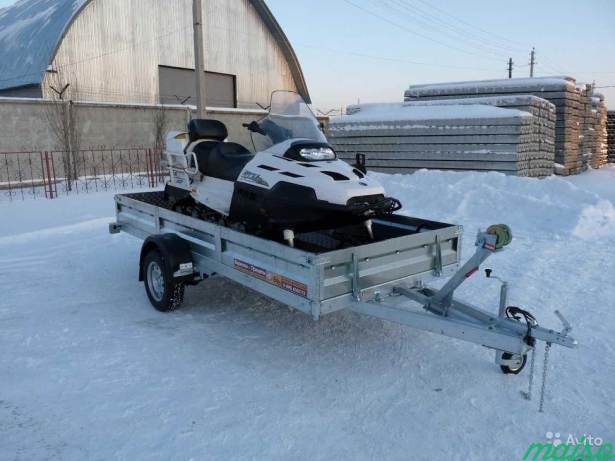 Прицеп МЗСА под снегоход
