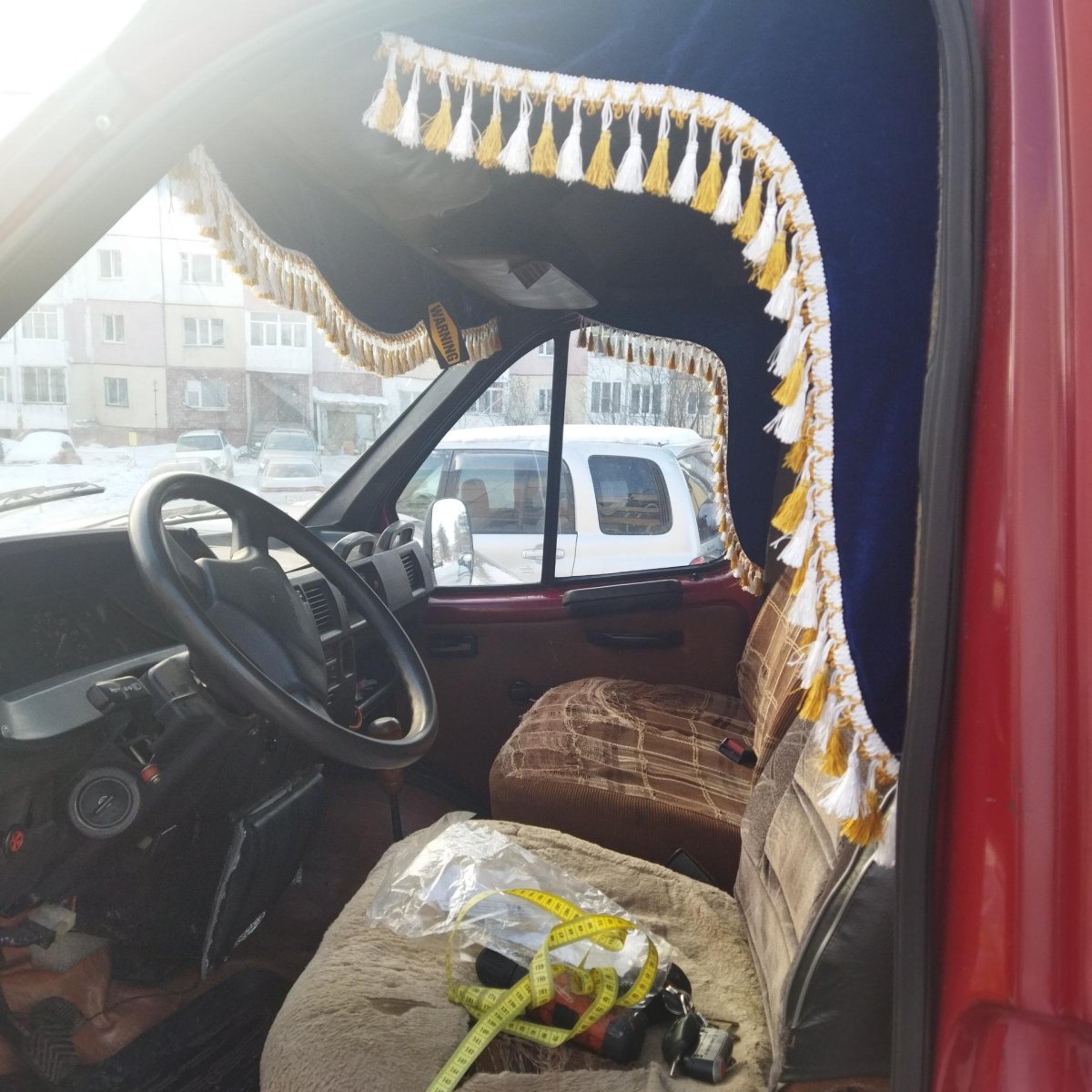 Ламбрекены ГАЗ 3307