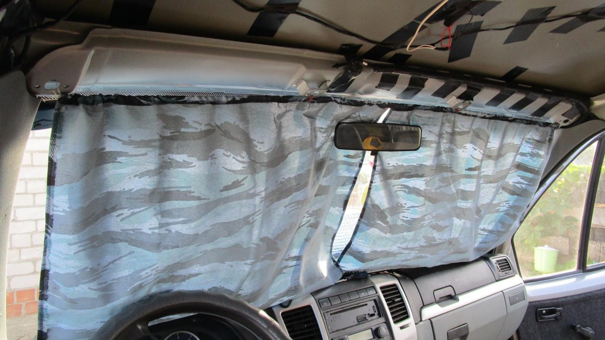 Шторка на лобовое Газель next