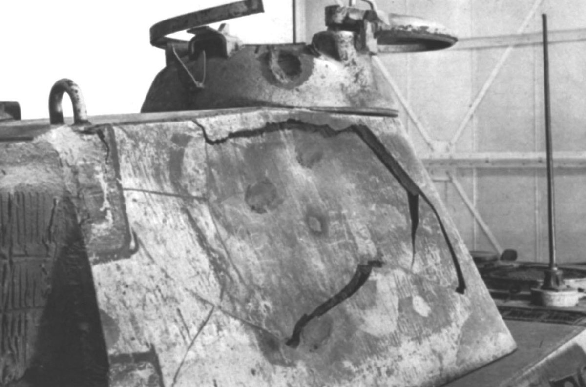 Пробитие танка ИС 2