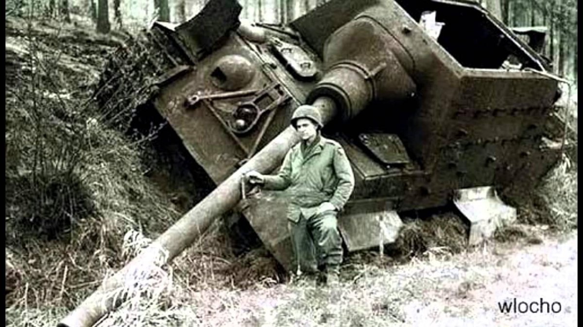 Ягдтигр подбитый