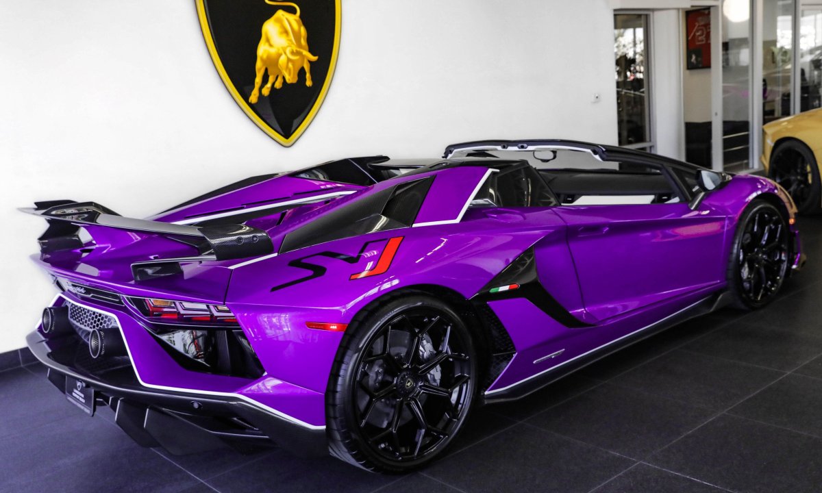 Lamborghini Aventador SVJ Roadster