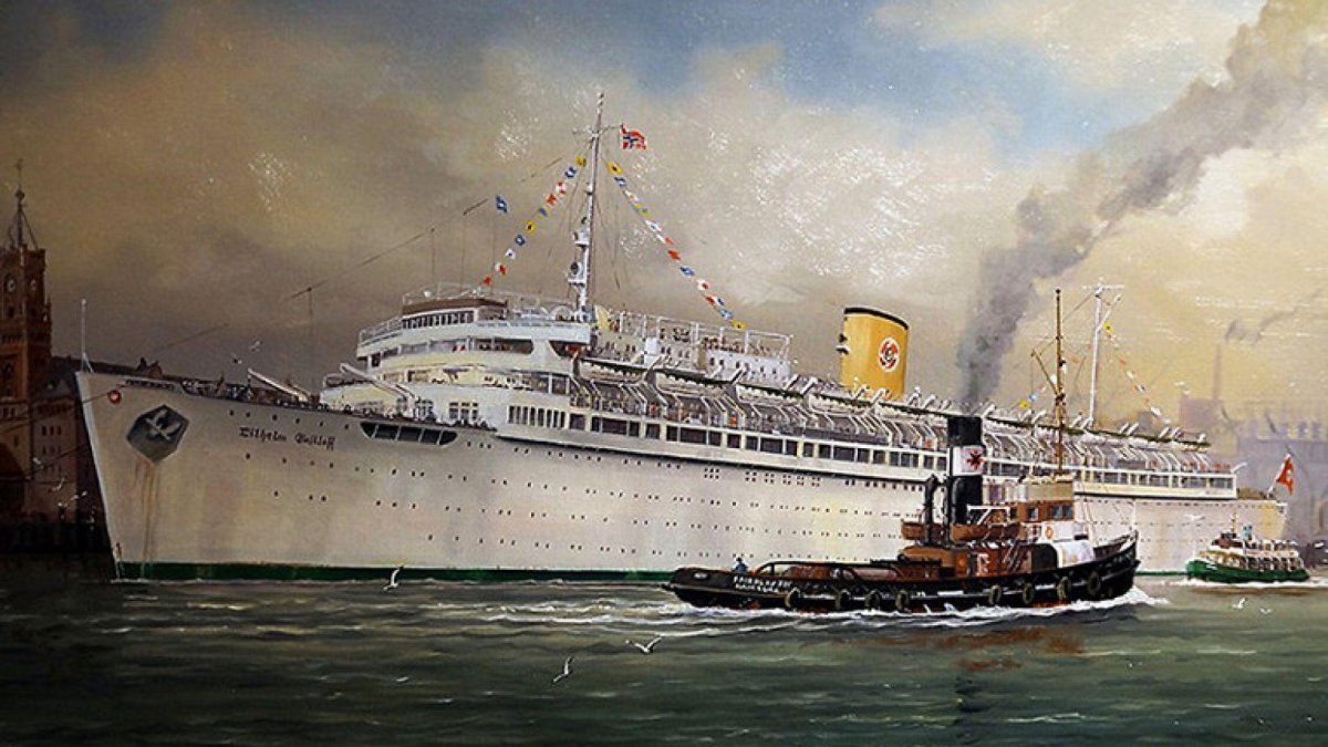 Корабль Густав Густлофф