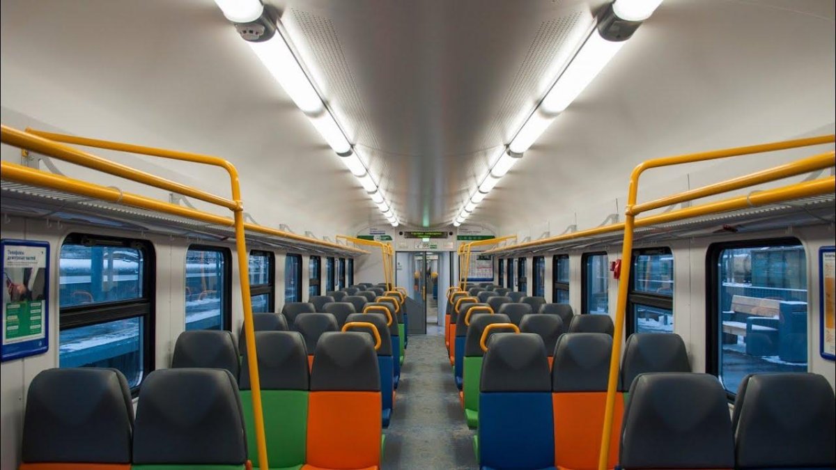 Эп2д салон вагона