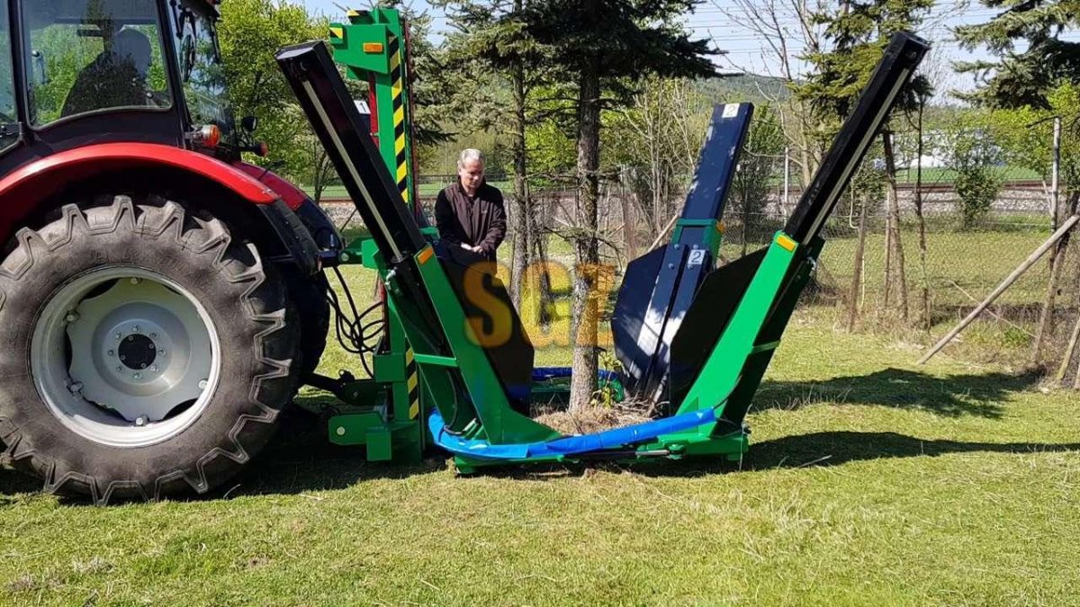 Пересадчик деревьев на МТЗ