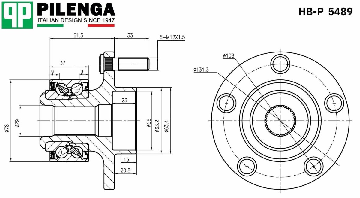 PILENGA hbp5489 применимость