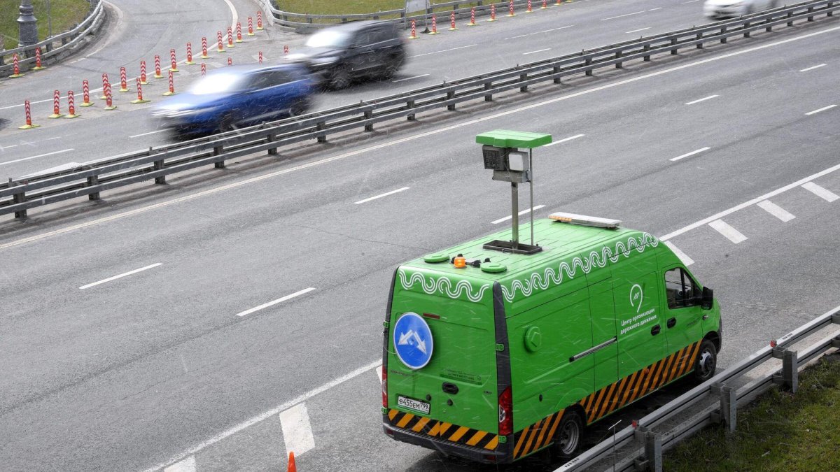 Машина ЦОДД С камерами