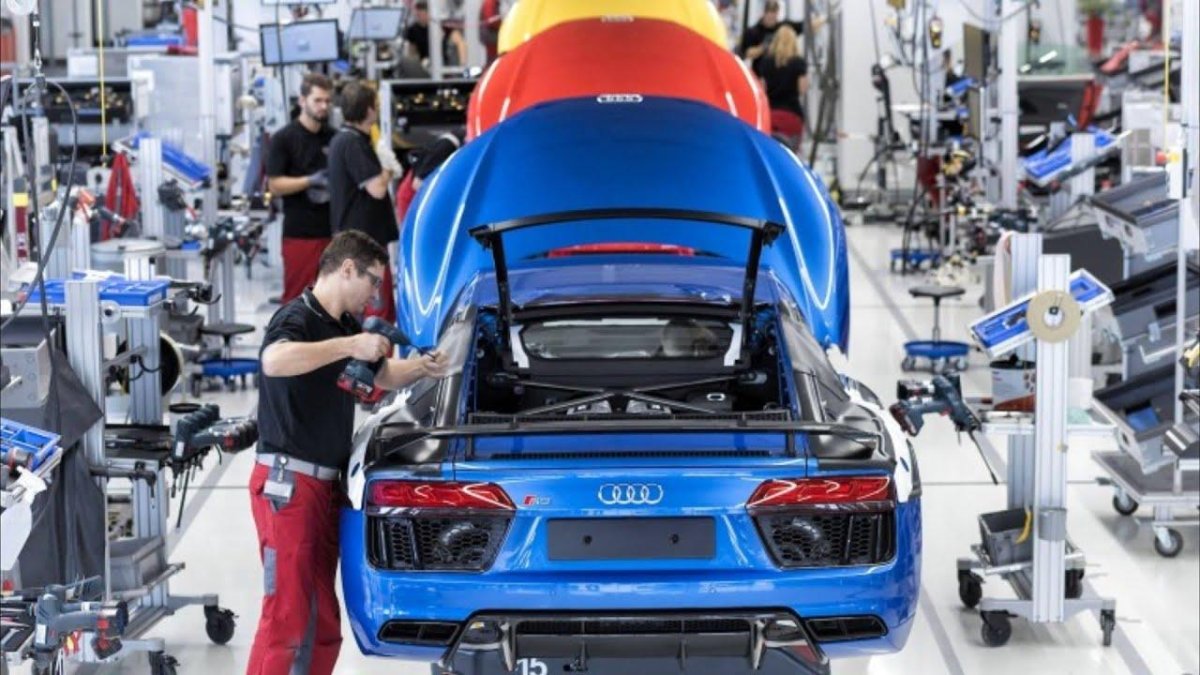 Завод Ауди в Германии