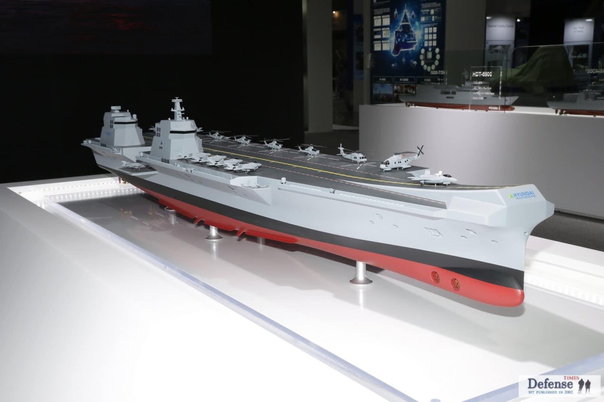 Корейский авианосец CVX