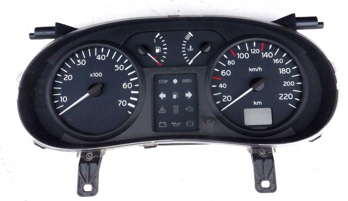 Панель приборов Клио 2