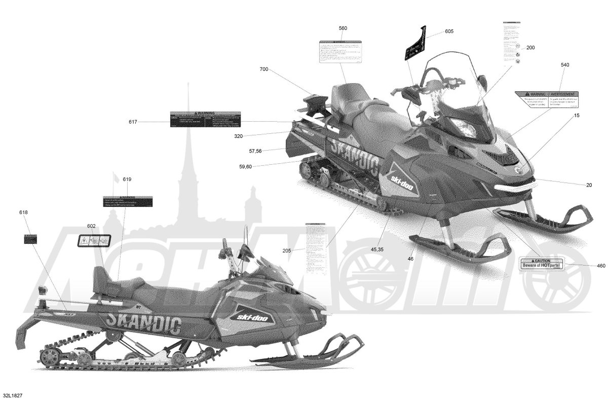 Ski Doo Skandic 600