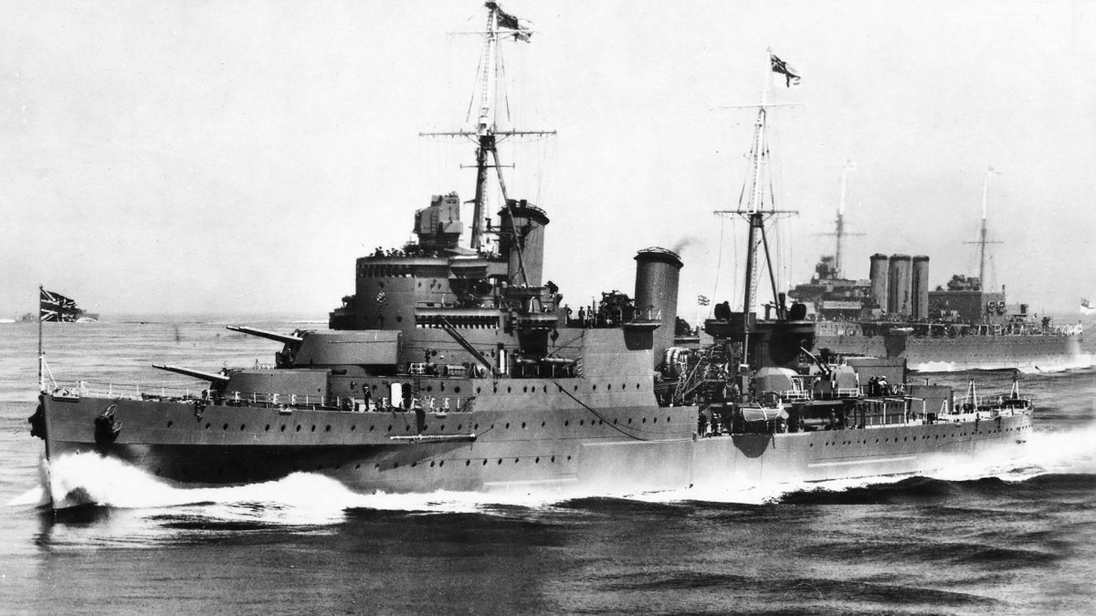 Крейсер Аякс 1940