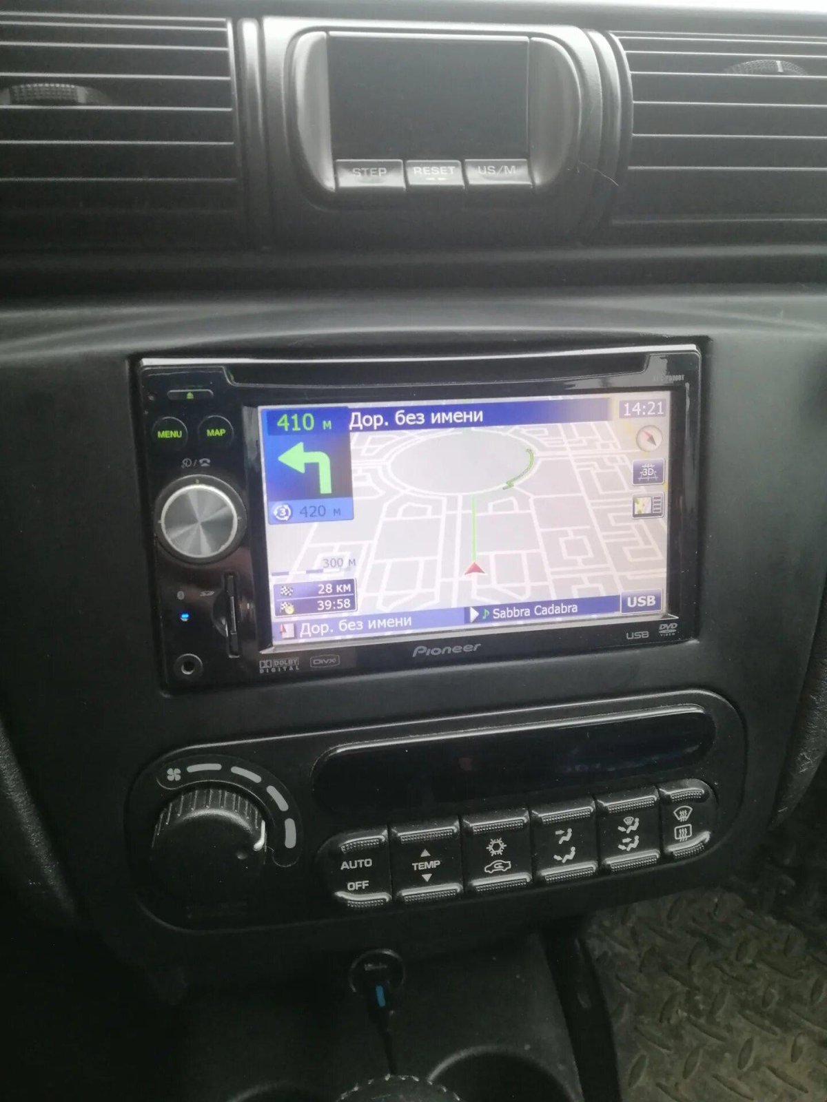 Крепление китайской 2 Дин магнитолы