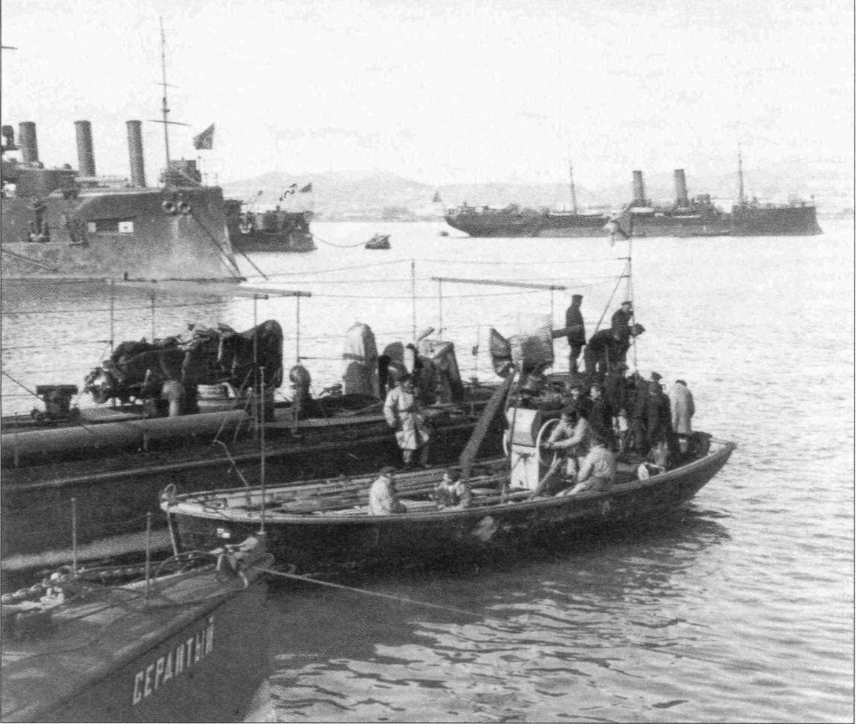 Минные катера русско-японской войны 1904-1905