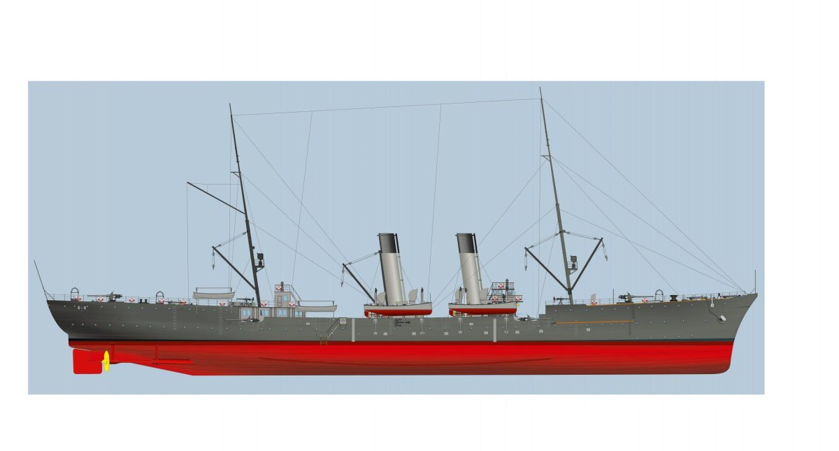 Енисей минный транспорт, 1898