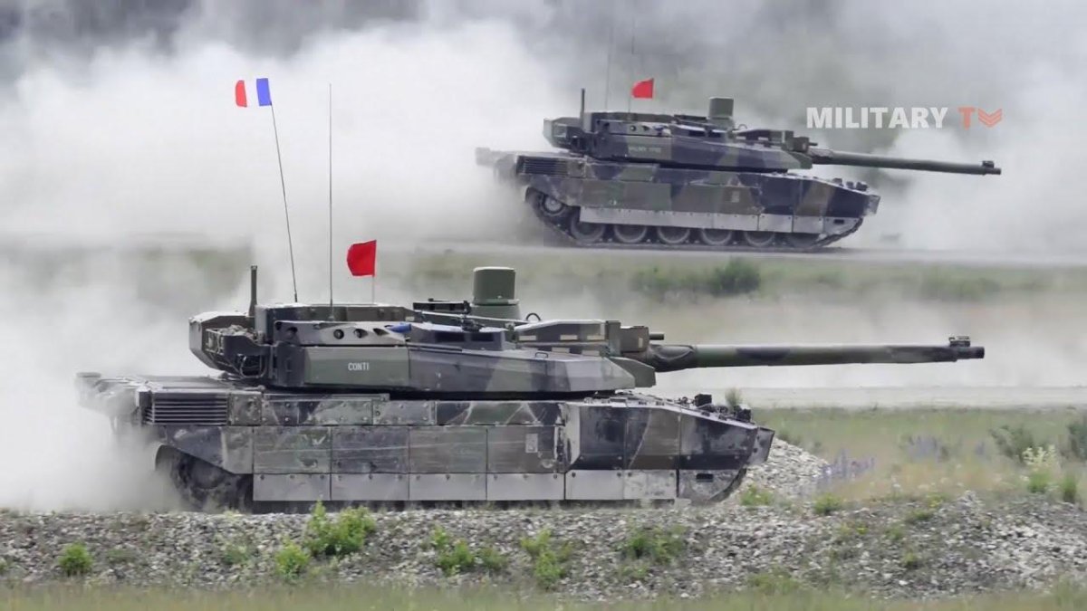 Абрамс леопард Леклерк