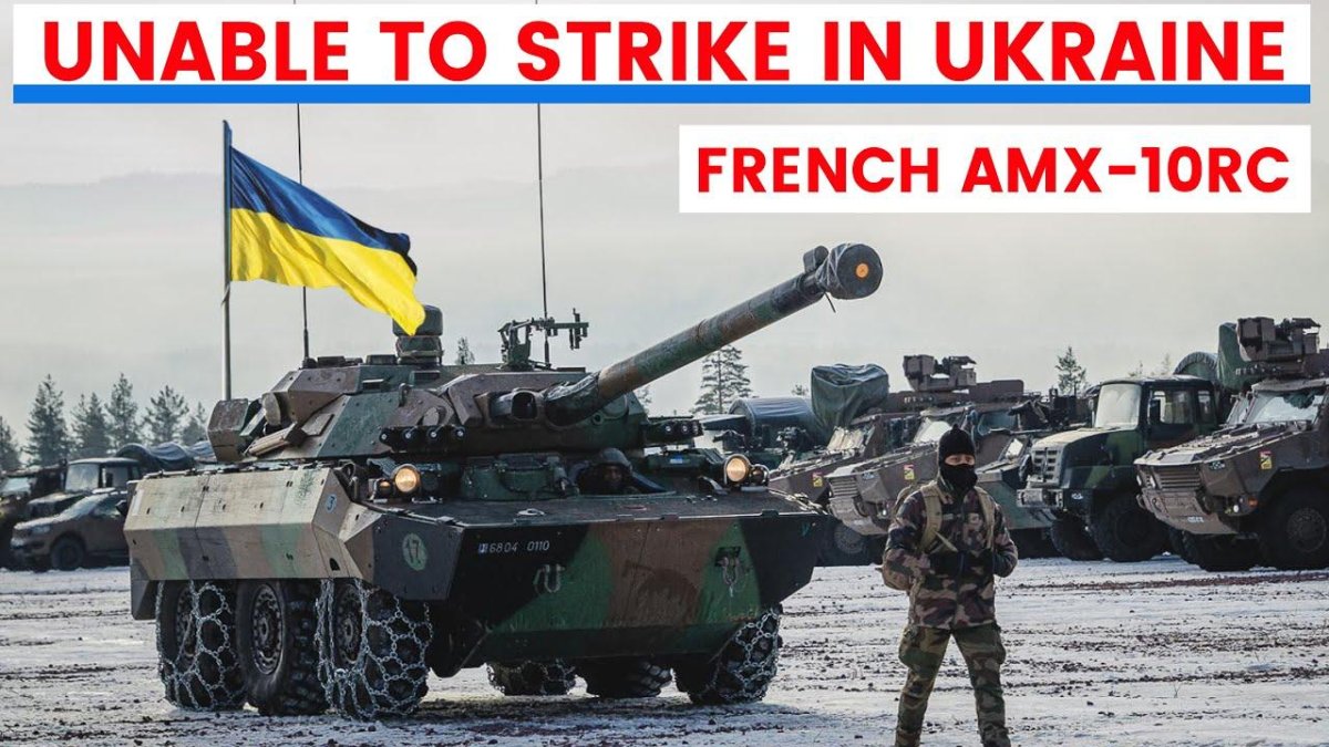 AMX-10rc колесный танк