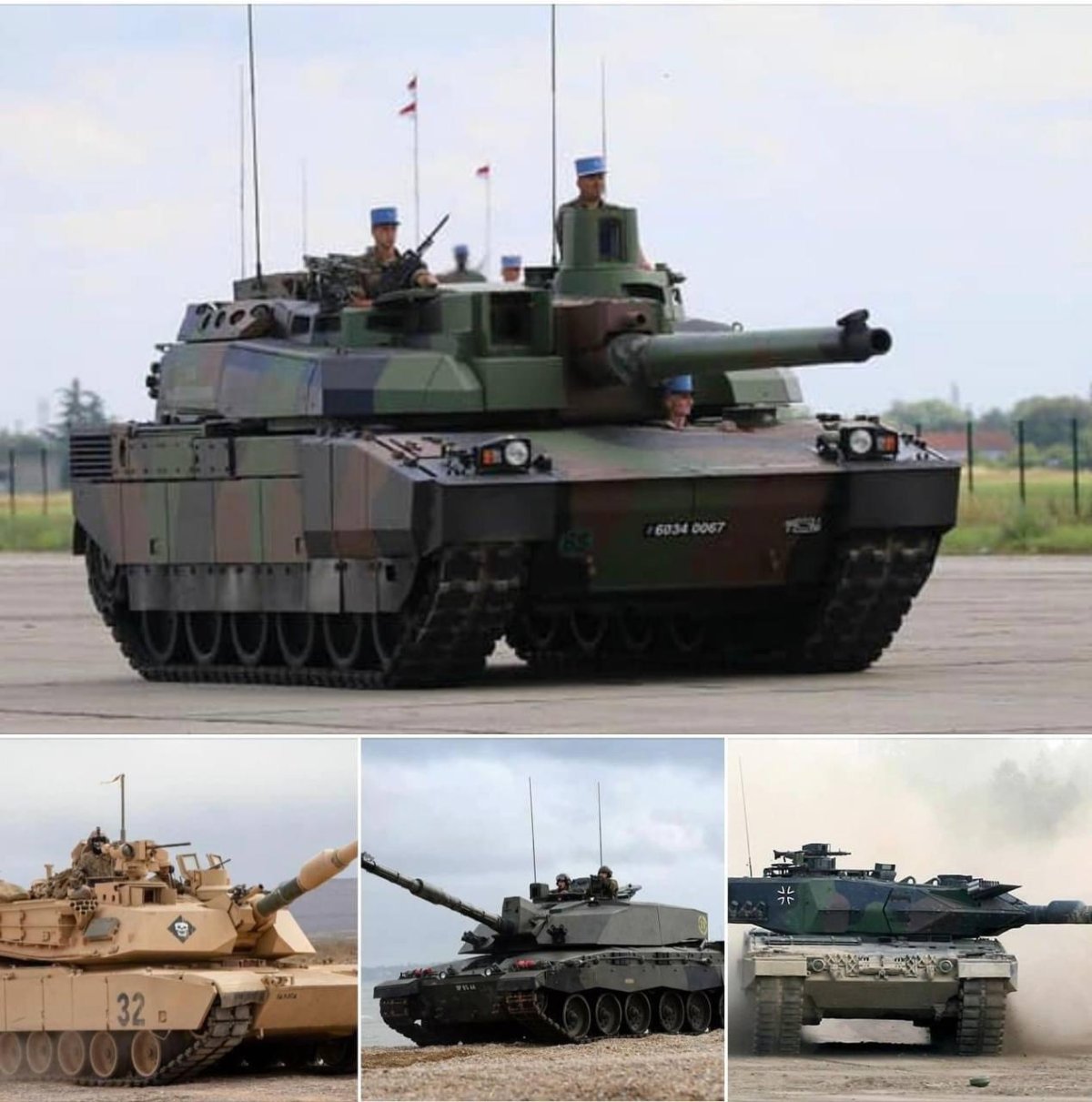 Танк AMX-56 Leclerc