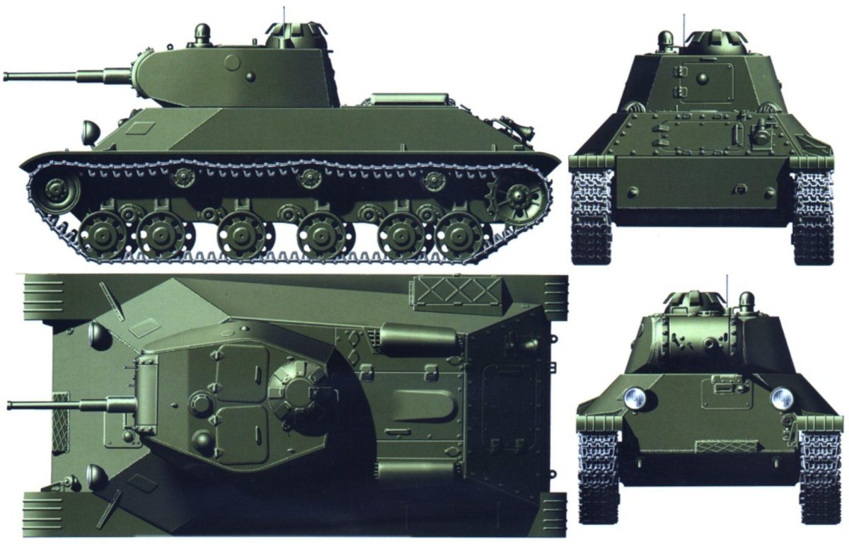 Т-50 лёгкий танк