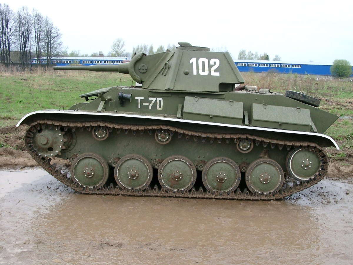 Т-70 лёгкий танк