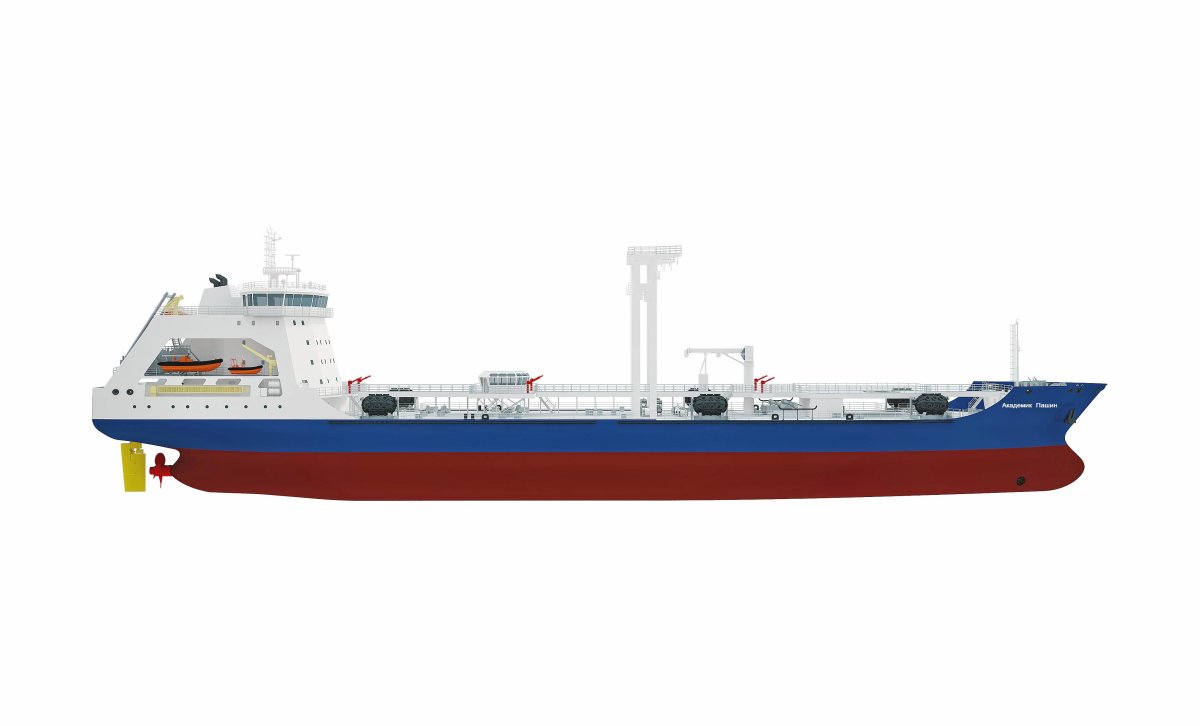 Морской танкер «академик Пашин»