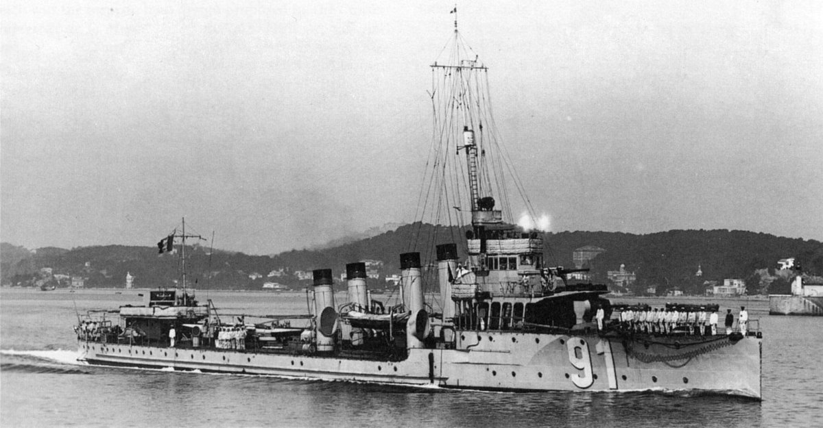 Enseigne Gabolde эсминец