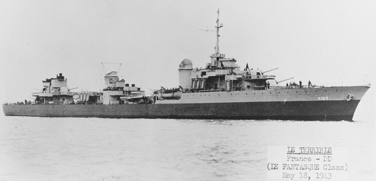 Le Fantasque эсминец