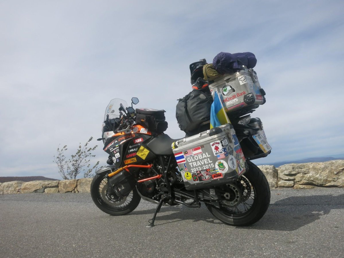Кругосветка на мотоцикле