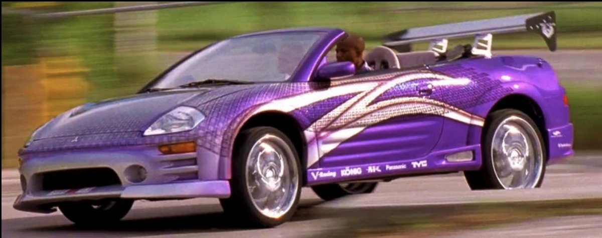 Mitsubishi Eclipse Spyder Форсаж 2