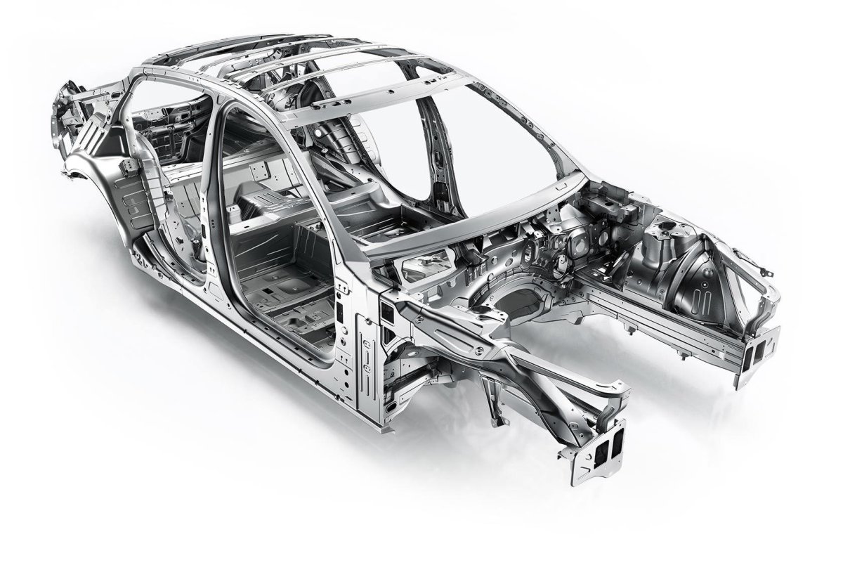 Audi a8 каркас кузова