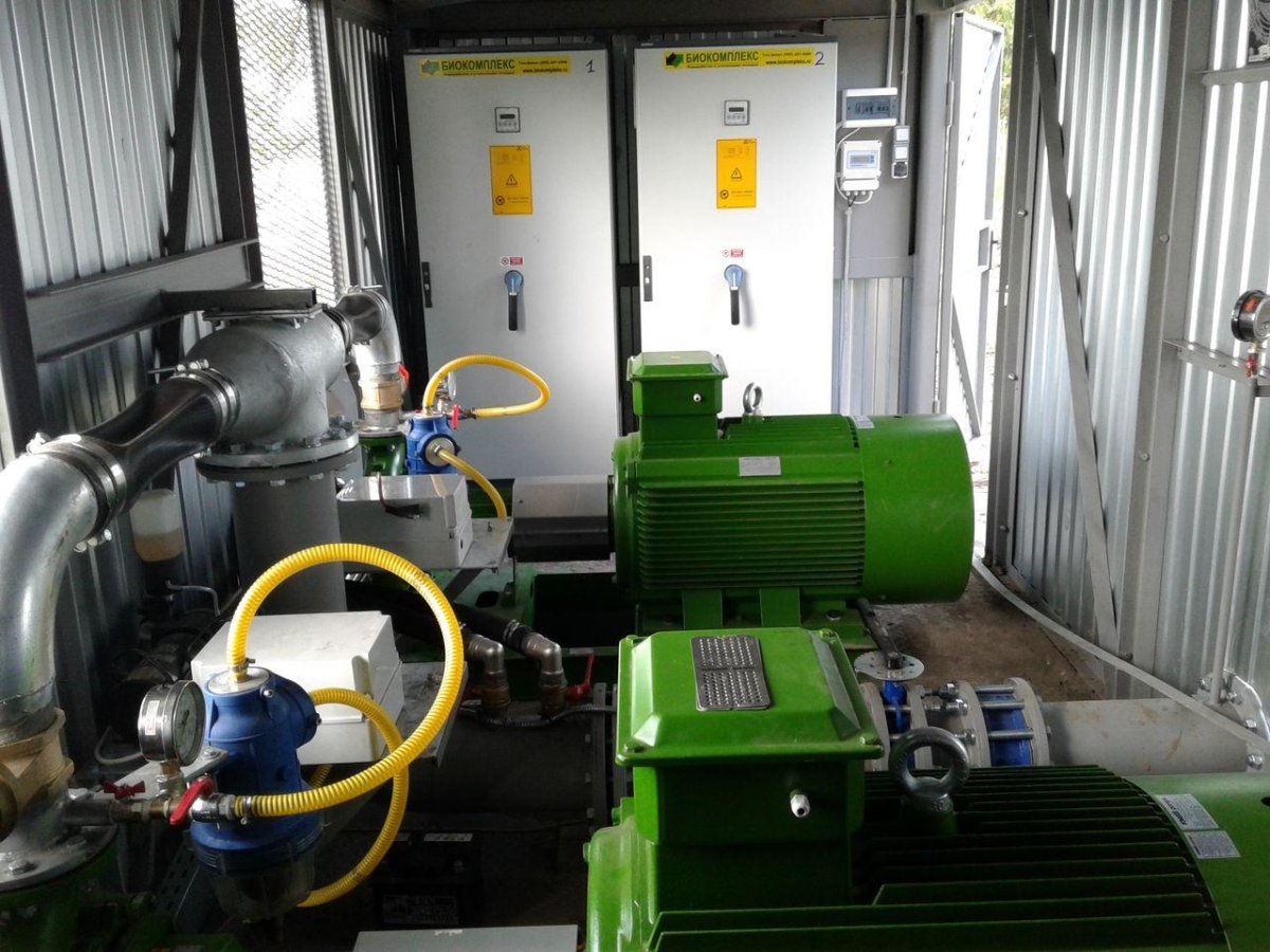 Блочная насосная станция