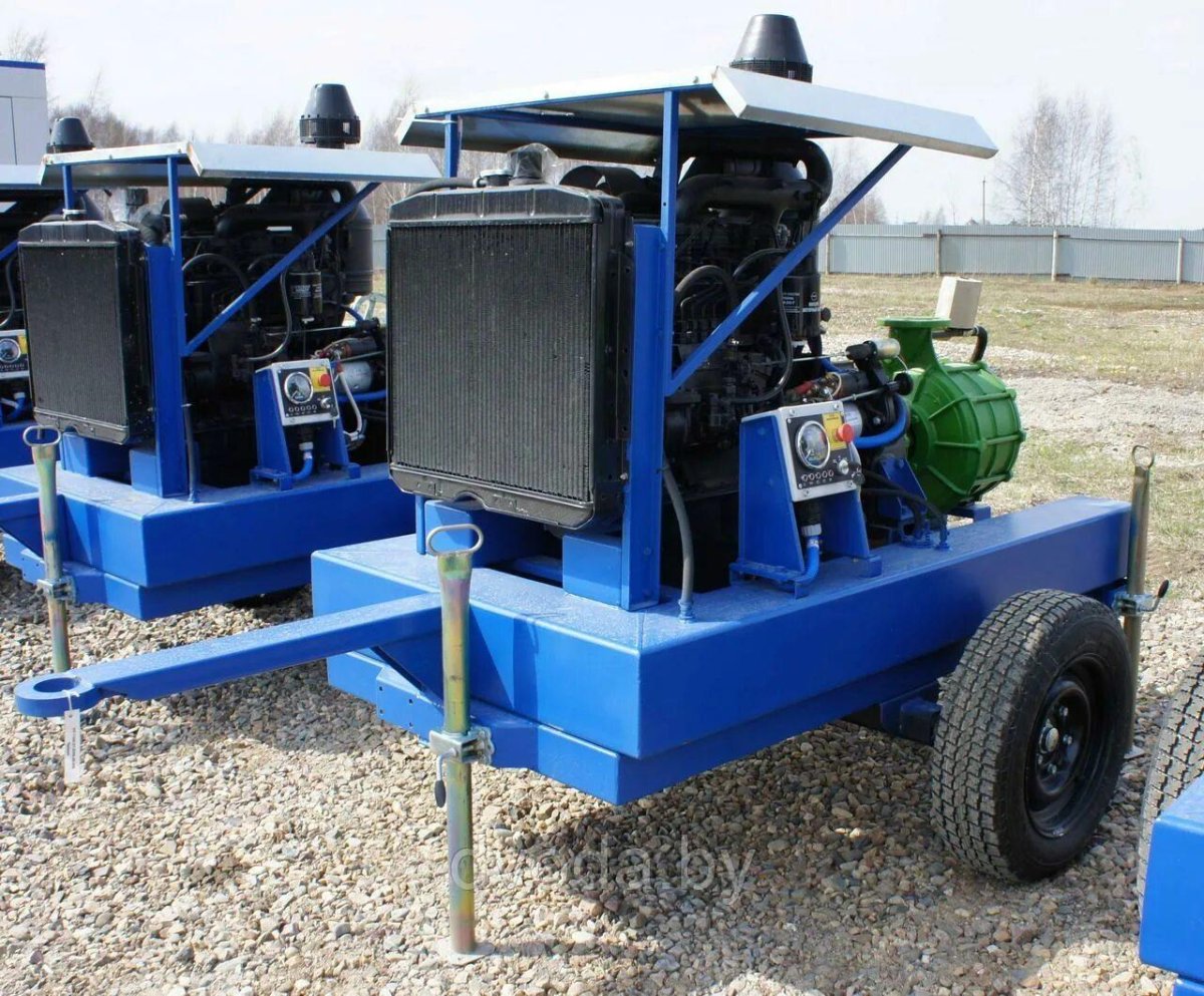 Промышленная дизельная насосная станция СНД