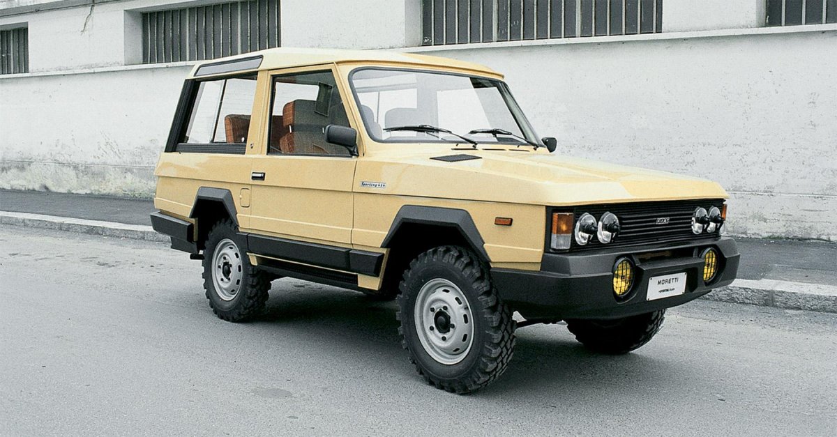 Moretti-Fiat Campagnola 2000 Sporting 4×4 '1978