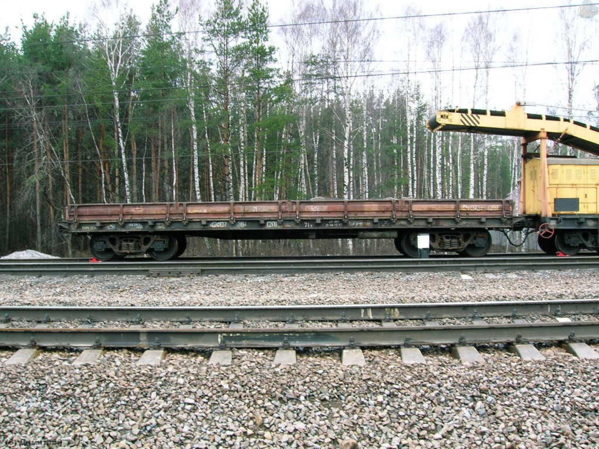 Вагон платформа