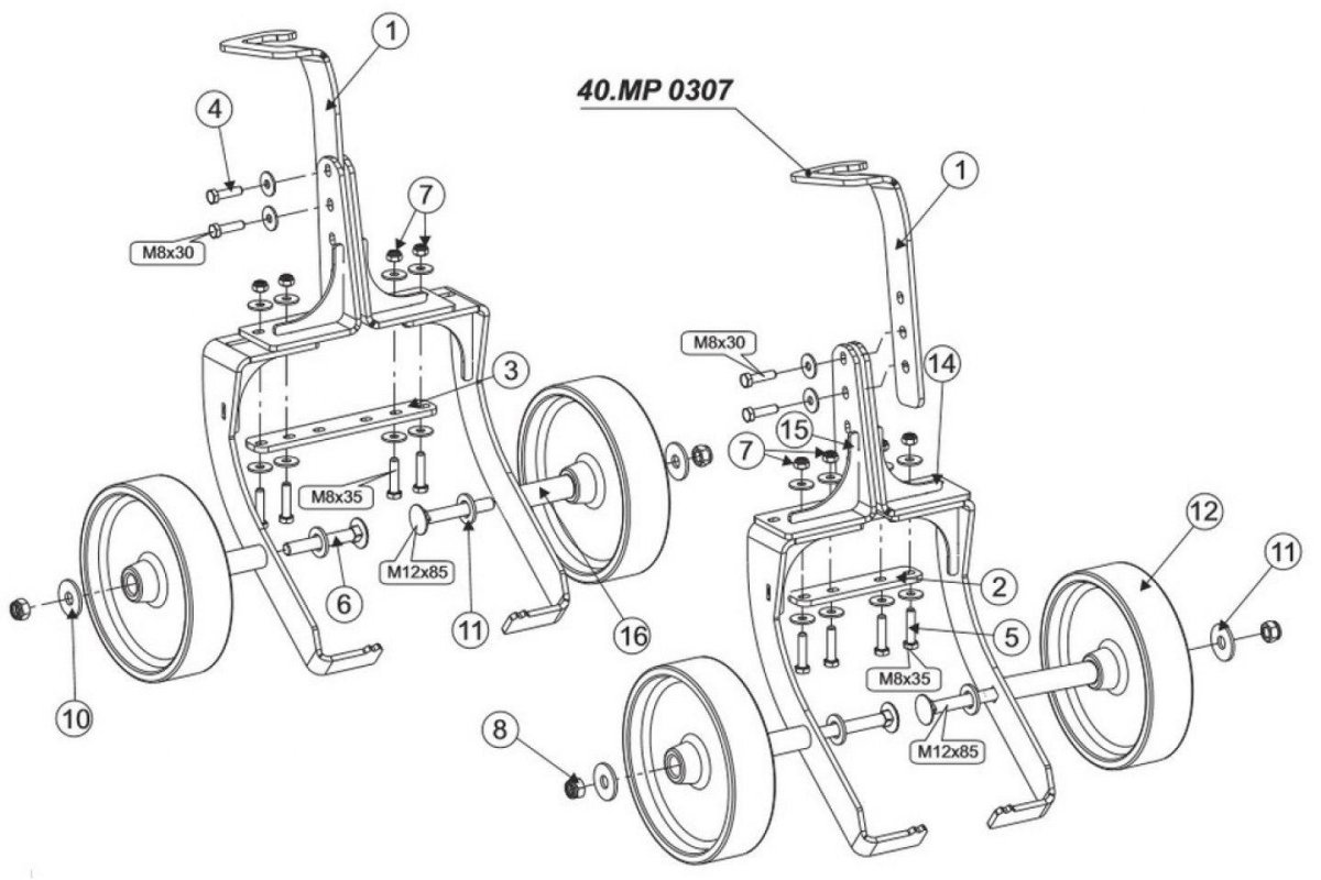 Подкаты для снегохода своими руками чертежи