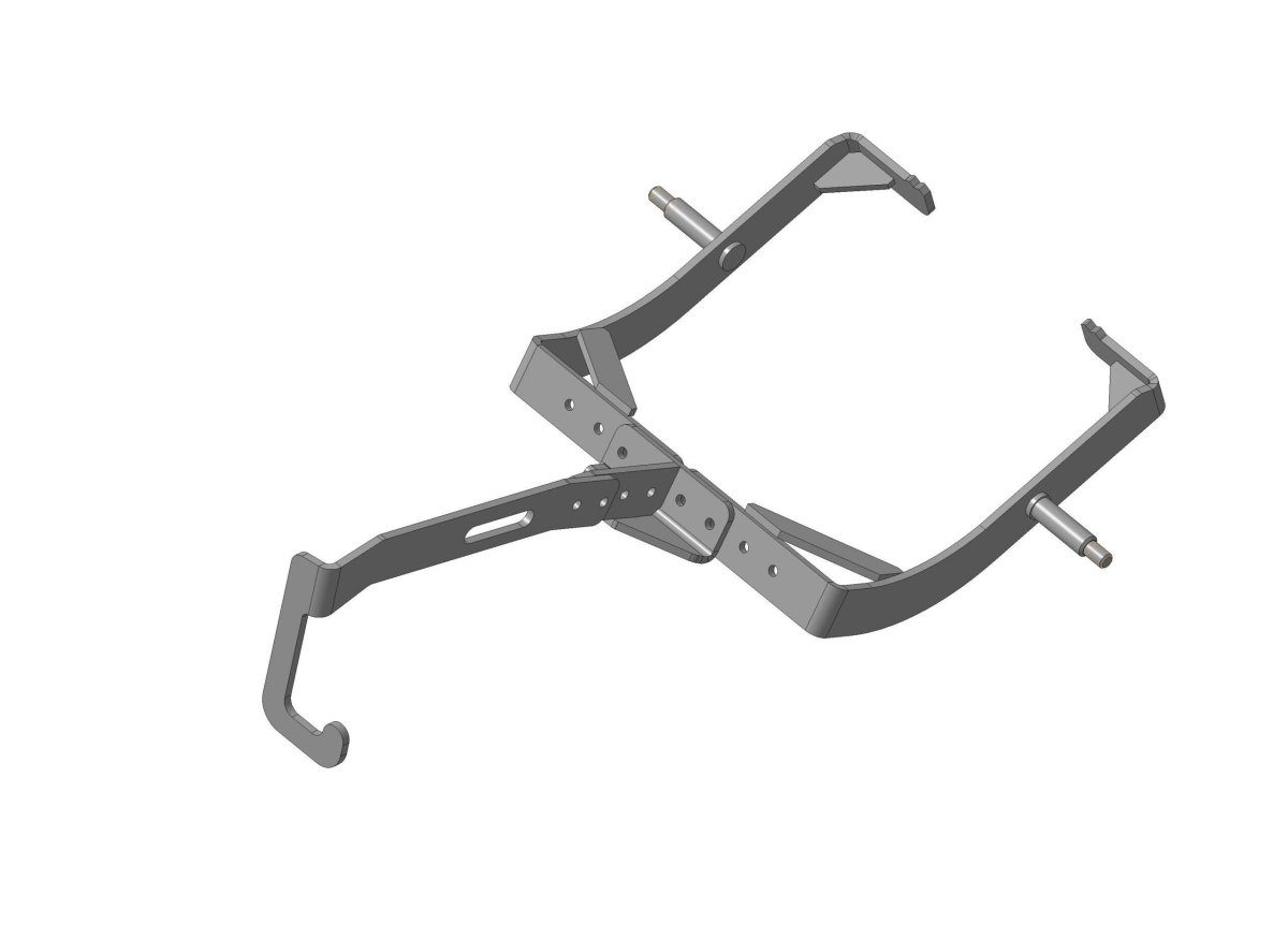 Кантователь для снегохода + комплект крепежа 444.0030.1