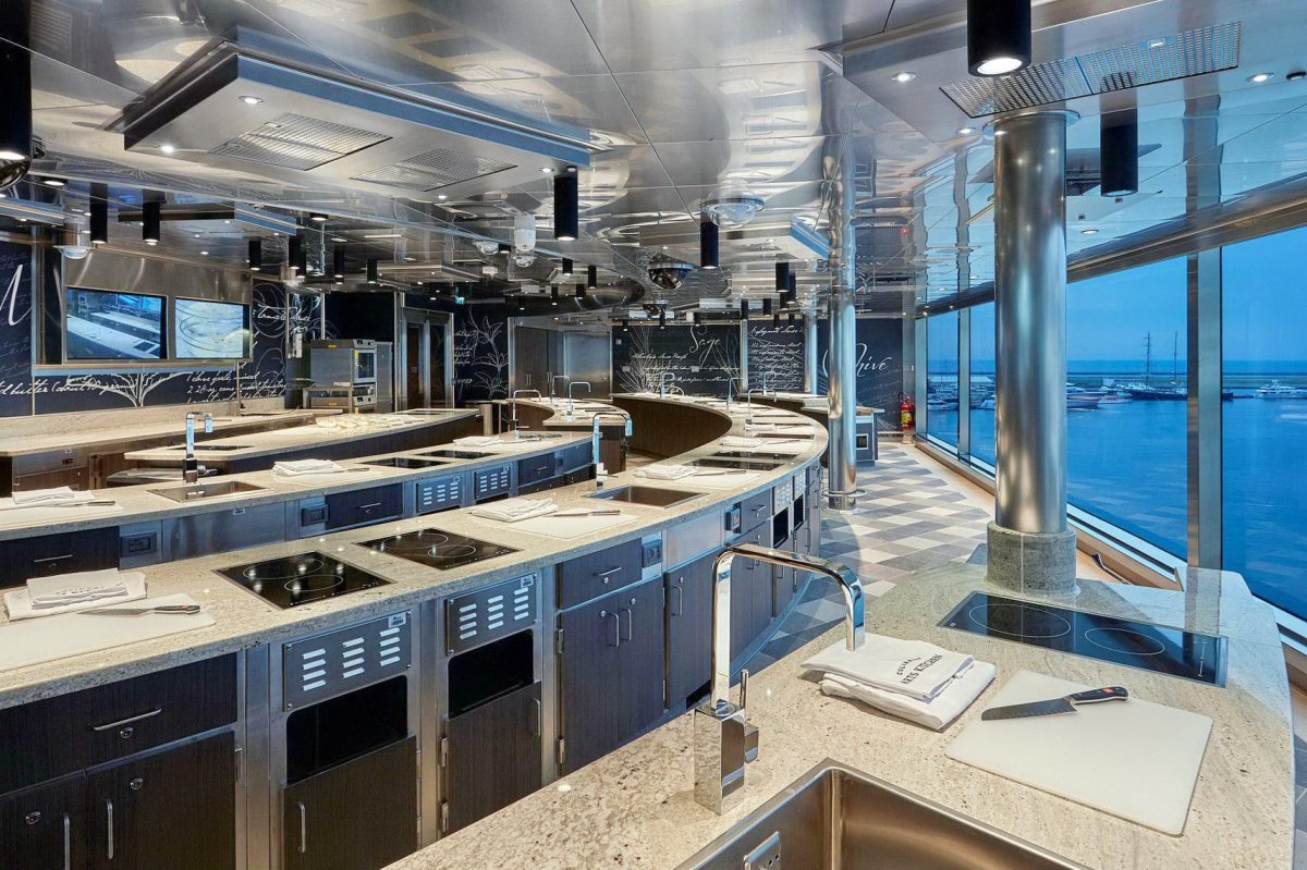 Кухня на круизном лайнере