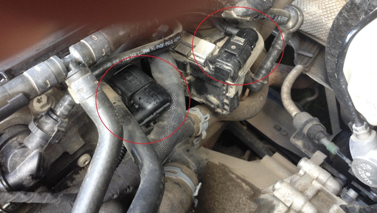 Датчик температуры двигателя Yeti 1.2