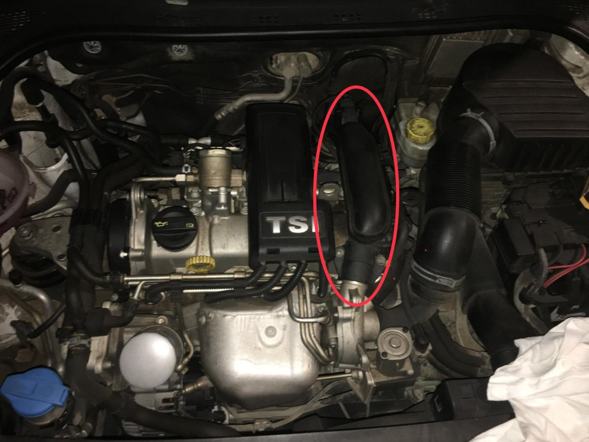 Клапан вентиляции картерных газов Сеат Леон