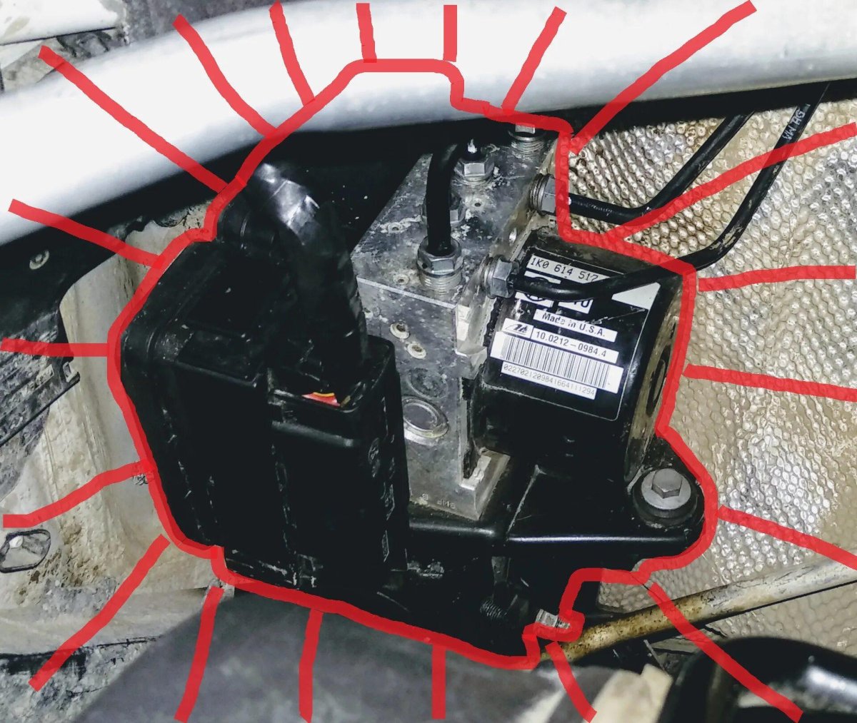 Блок управления двигателем ети