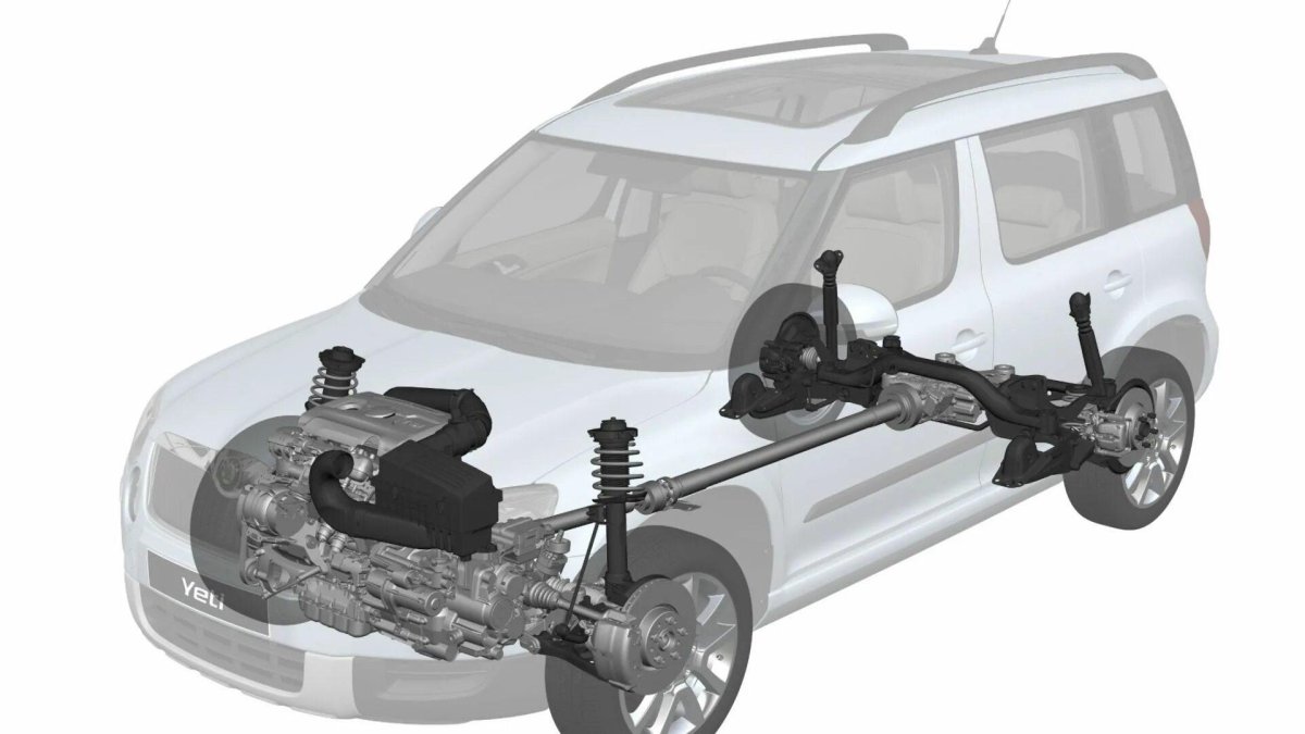 Подвеска Шкода Йети 1.4