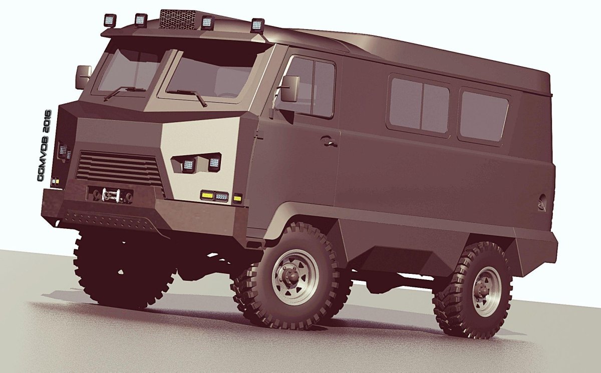 УАЗ Буханка броневик