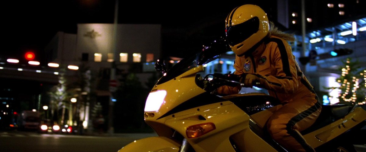 Мотоцикл умы Турман в фильме убить Билла