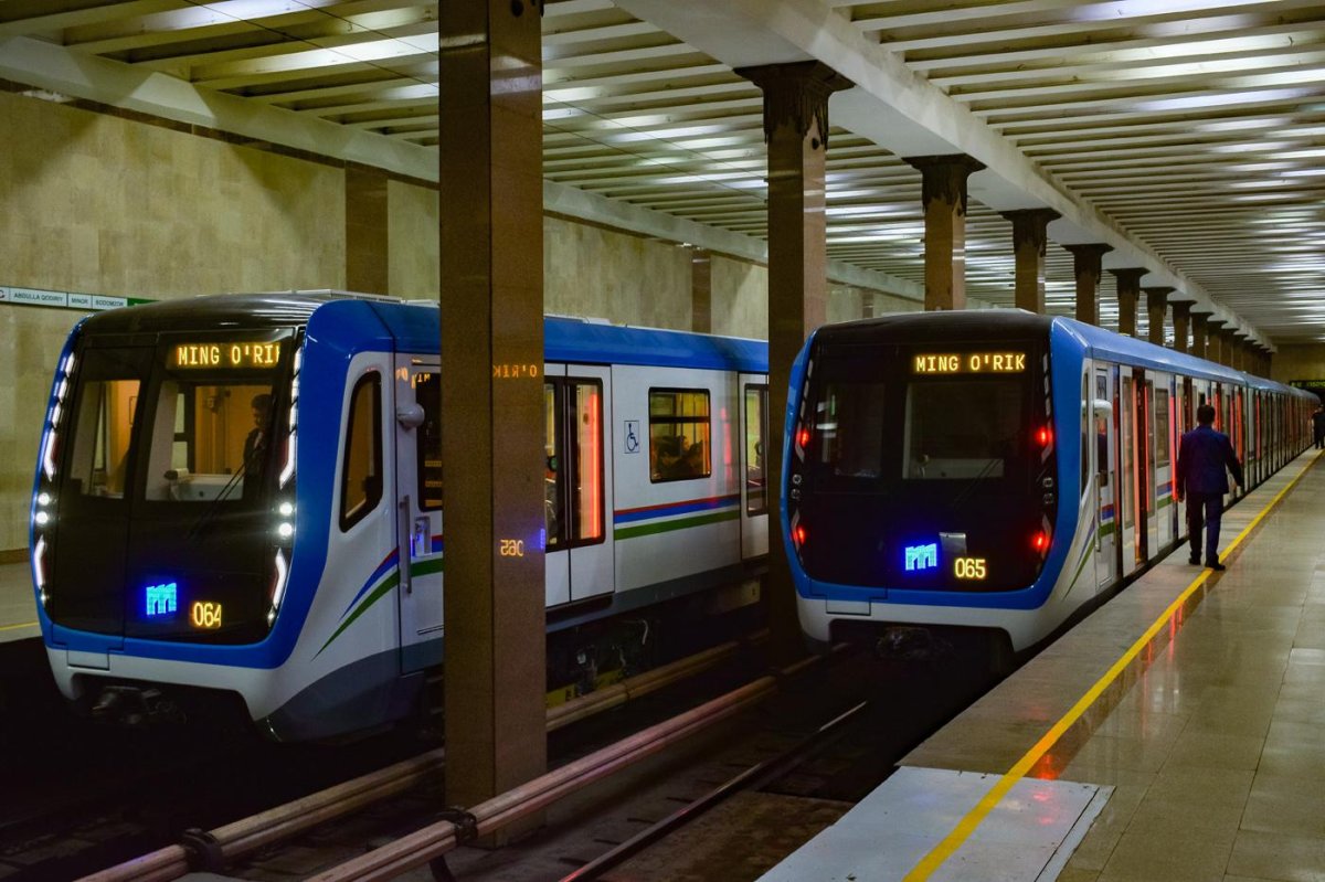 Вагоны метро Узбекистан